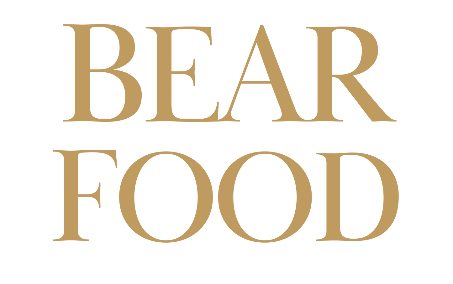 Bear Food 20% Off!